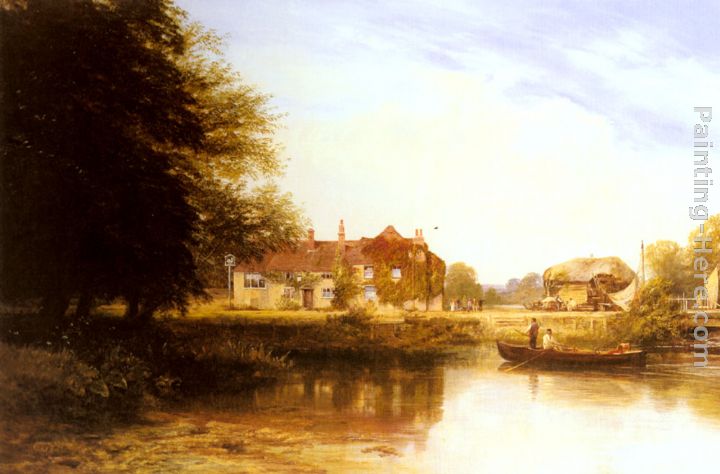 George Vicat Cole The Swan at Pangbourne